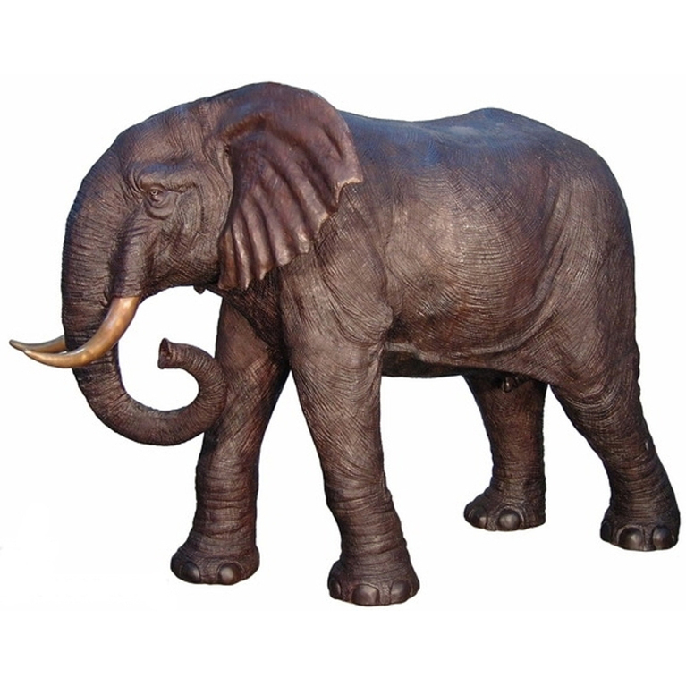 Hight quality antique bronze elephant sculpture decor